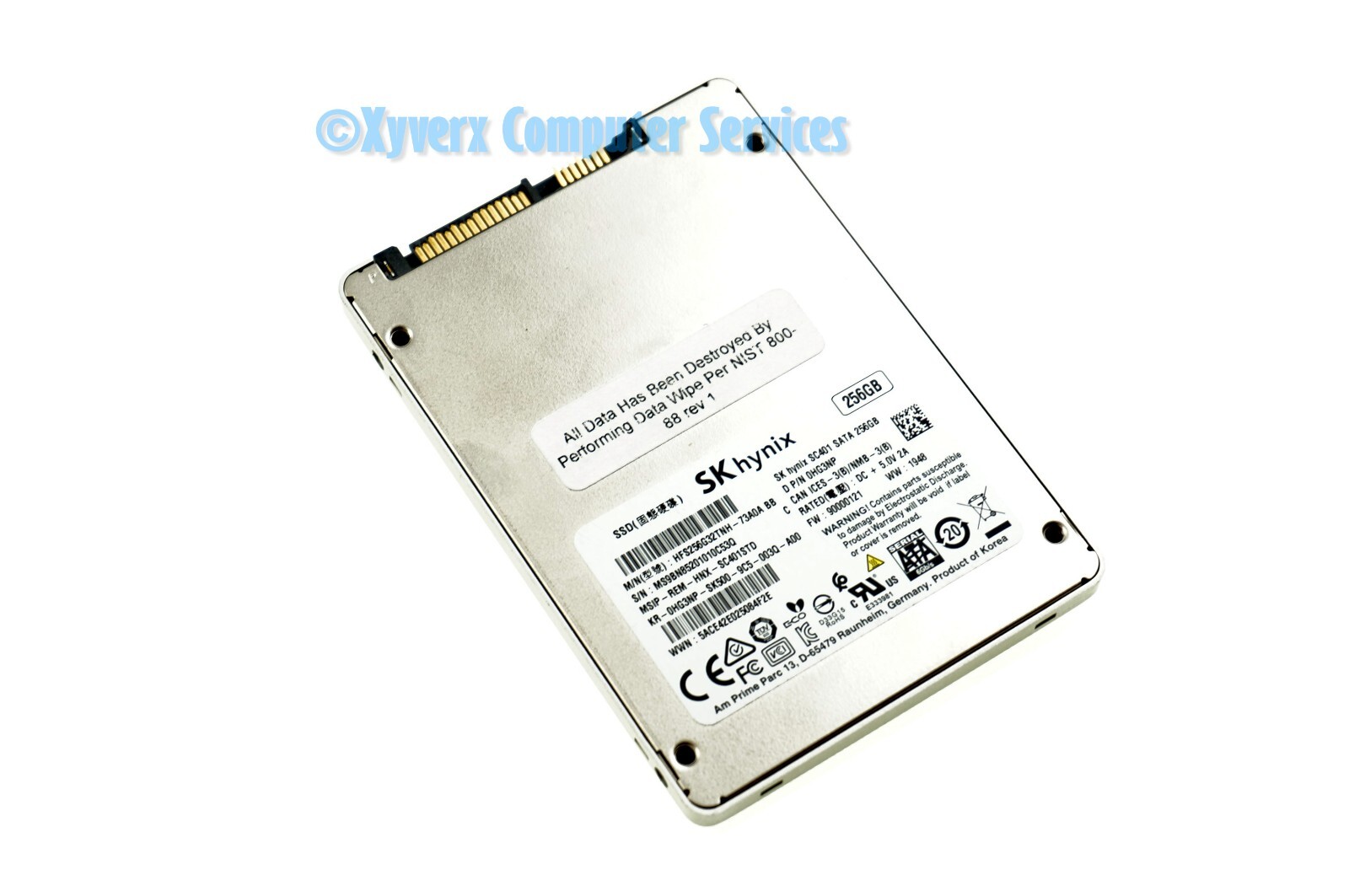HG3NP HFS256G32TNH-73A0A OEM SK HYNIX SSD 256GB SATA (GRD A)(CA215)
