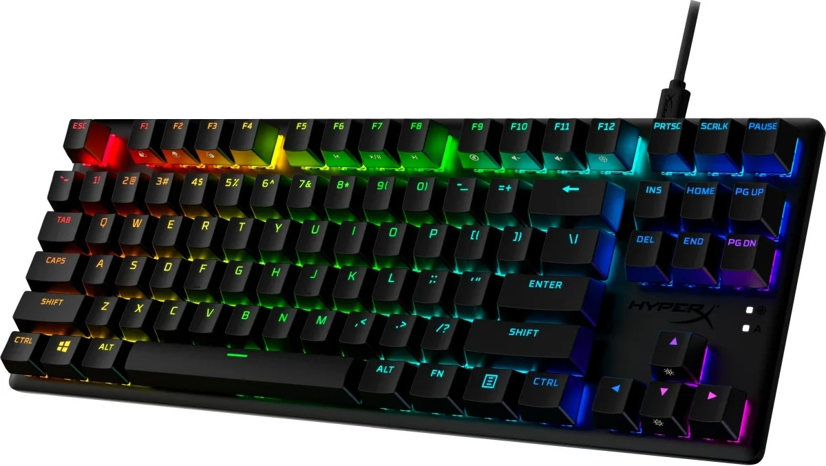 HyperX Alloy Origins Core PBT HX Aqua - Mechanical Gaming Keyboard 639N9AAI