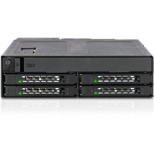 Icy Dock ToughArmor MB604SPO-B Ultra Slim 5.25" SATA 5 Bay Drive Enclosure
