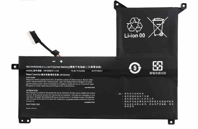 NP50BAT-4-54Battery for Gigabyte G5 KF KE Colorful X15 AT X15 XS 22