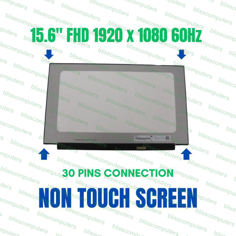 HP Pavilion 15-CS0064ST LCD Screen Glossy FHD 1920x1080 Display 15.6"