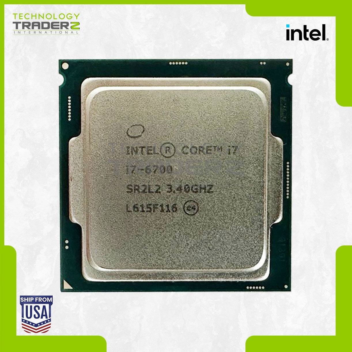 SR2L2 Intel Core i7-6700 Quad-Core 3.40GHz 8MB 65W Processor