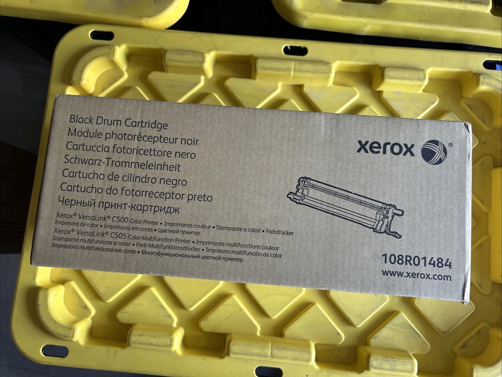Xerox Black Drum Unit 108R01484 for Xerox VersaLink C600 C605 Series NEW