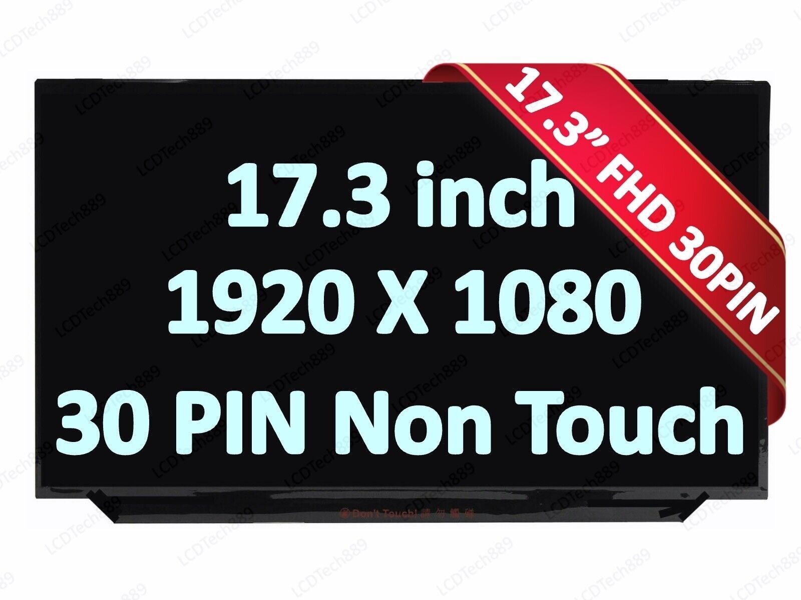 17.3" LCD Screen for Lenovo Legion 5 17ACH6H 82JY 17IMH05H 81Y8 FHD 1920x1080