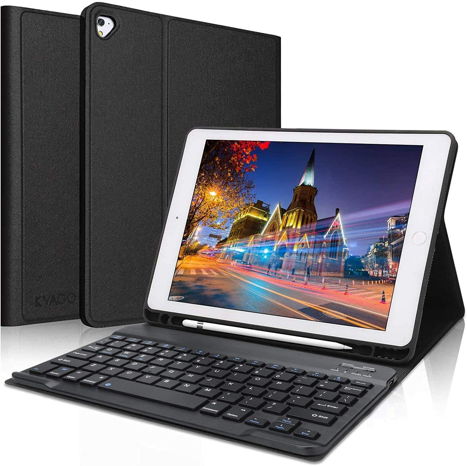 iPad Keyboard Case 9.7 inch, Compatible with iPad 6th Generation,iPad 5th Genera
