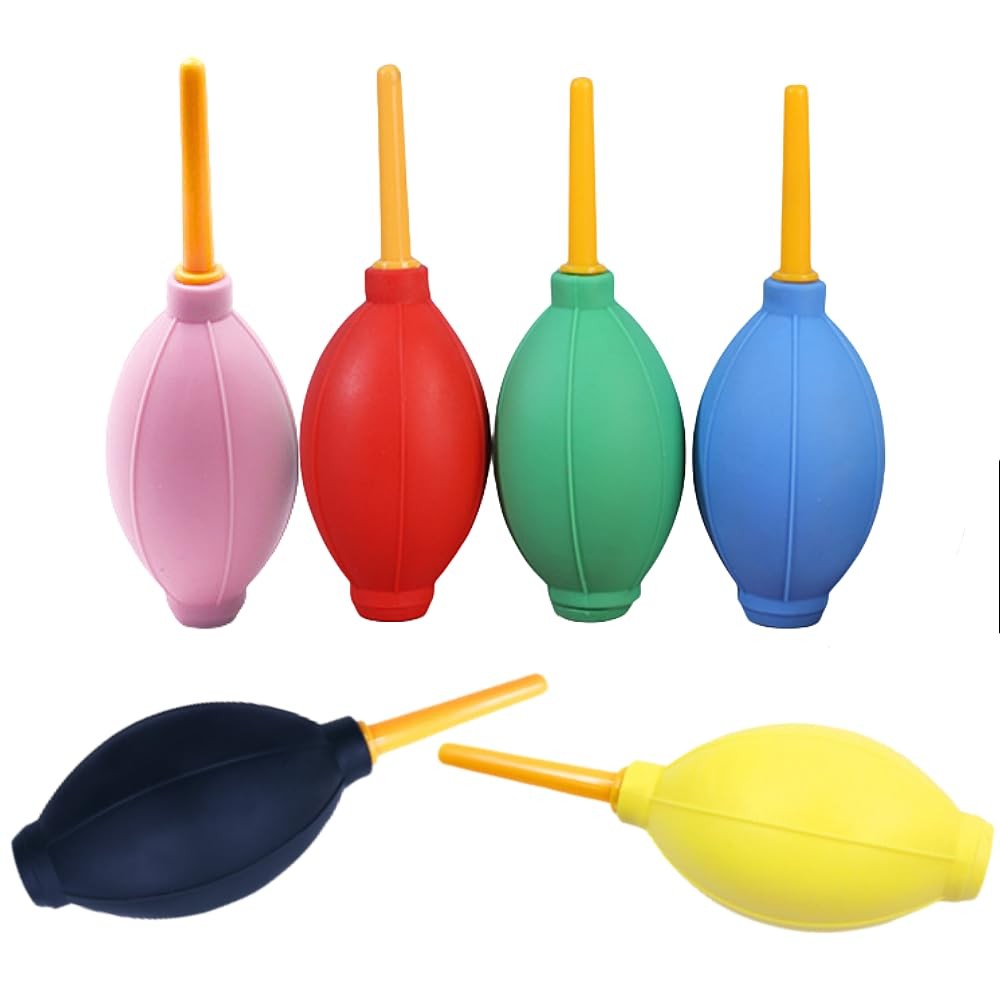 6 Pcs Rubber Air Blower Air Pump Dust Blower Cleaner