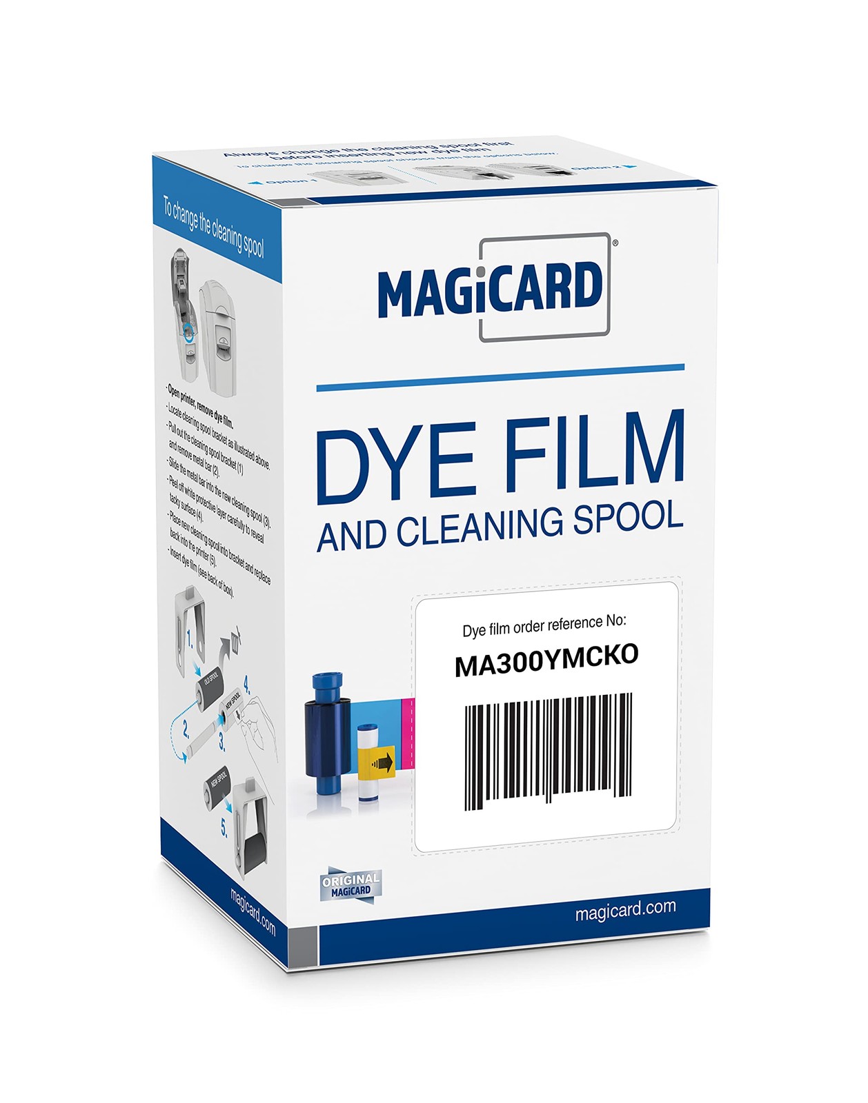 Magicard MA300YMCKO Color Ribbon YMCKO 300 Prints with Bodno Software Demo