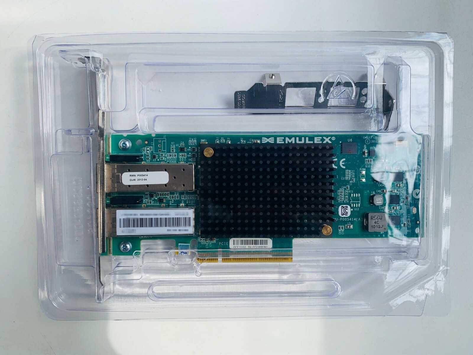 IBM Emulex Dual Port Endeavor 10GbE P005414-21 OCE11102 P005414 Network Cards