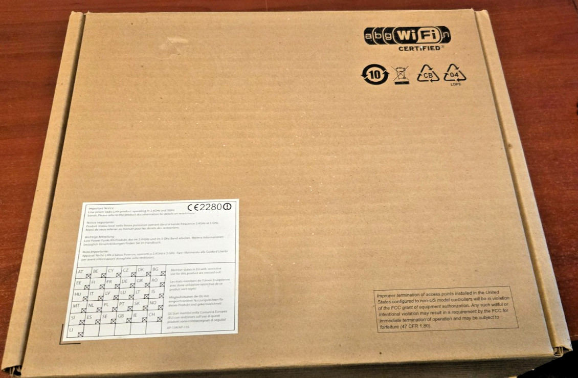 Aruba AP-135 Wireless Access Point | New, Factory Box