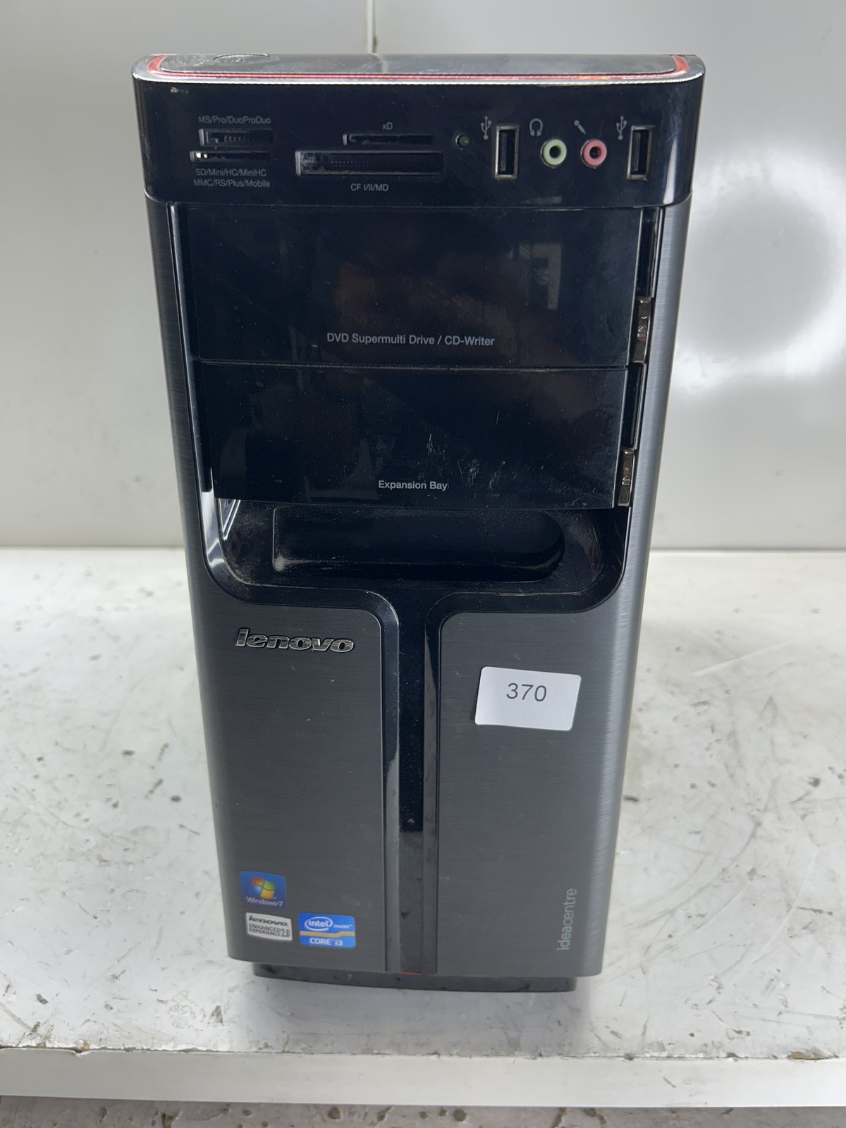 Lenovo IdeaCentre K330B Intel Core i3-2100 3.10GHz 8GB NO HDD