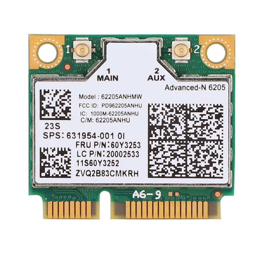 IBM T530 T520 60Y3253 HP 8760p - INTEL 6205 62205ANHMW Wireless Wifi Card 113