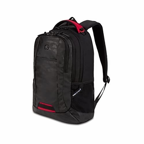 SwissGear Cecil 5505 Daypack, Backpack, Camo Noir Daypack 18-Inch