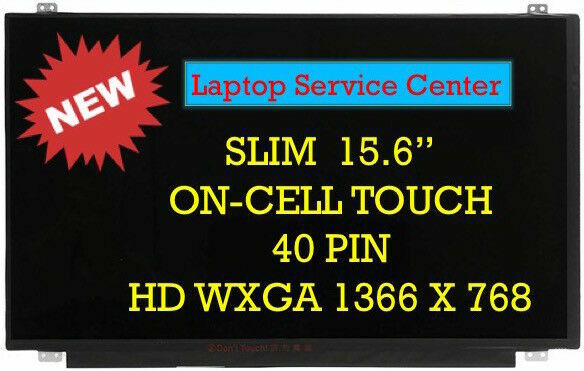 15.6" Screen B156XTK01.0 HW:0A 40 Pin eDP