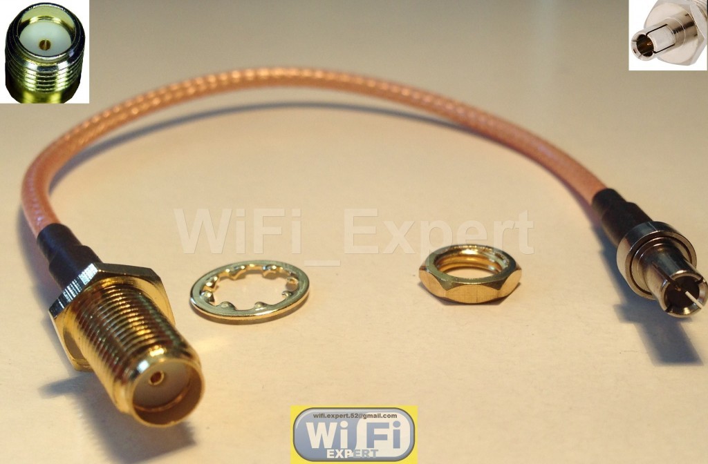 8 inch SMA Female to TS9 Male Pigtail Coaxial RF TS-9 Cable RG316 USA