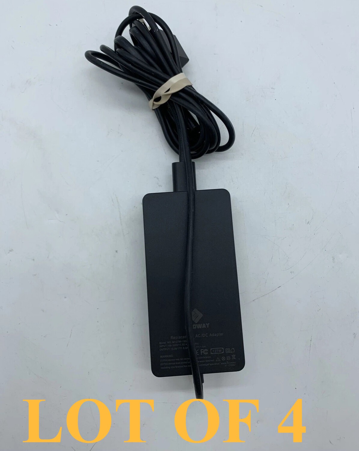 LOT OF 4 127W Egoway M127W-1932 Replacement AC/DC Adapter for Microsoft