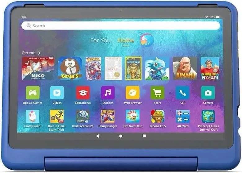 New Amazon Fire HD 10 Kids Pro 10.1" Tablet, 32GB, Wi-Fi, Nebula 2023 13th Gen