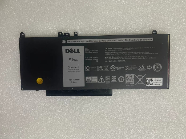 NEW Genuine G5M10 Battery for Dell Latitude 14 15 E5450 WYJC2 0WYJC2 8V5GX R9XM9