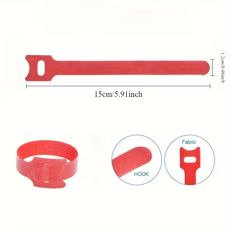 100/200pcs Reusable Cable Ties Multipurpose Nylon Fastening Straps forElectronic
