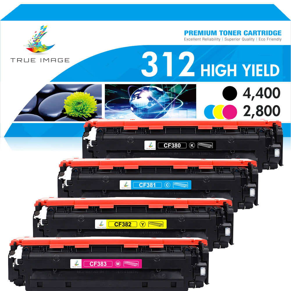 CF380X 381A 382A 383A Toner Compatible With HP LaserJet M476dn M476dw M476nw LOT