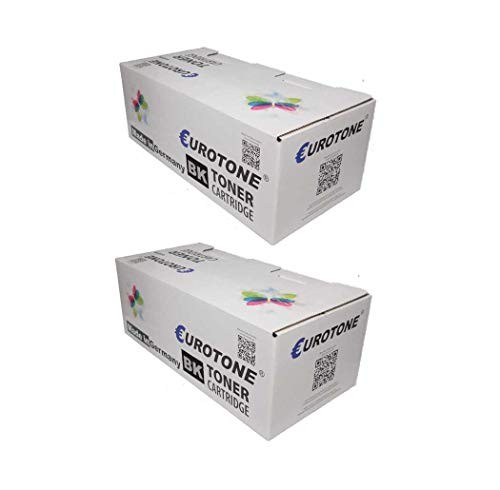 Eurotone 2x toner cartridge black Eurotone instead of 406572 type SP1100 SP1100