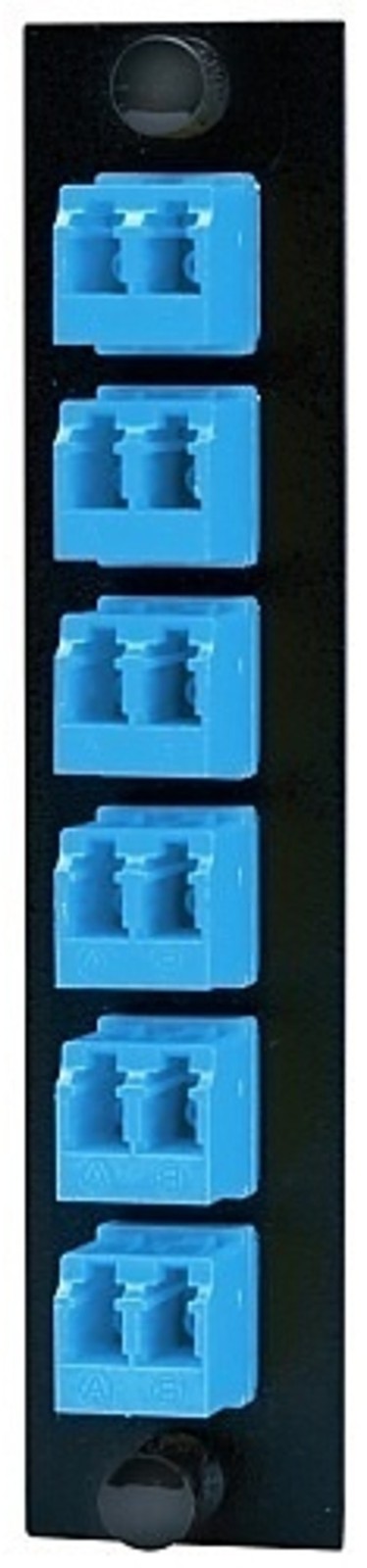 Hubbell - FSPNLCDS6B - Hubbell FSPNLCDS6B Fiber Optic Patch Panel, Fiber,