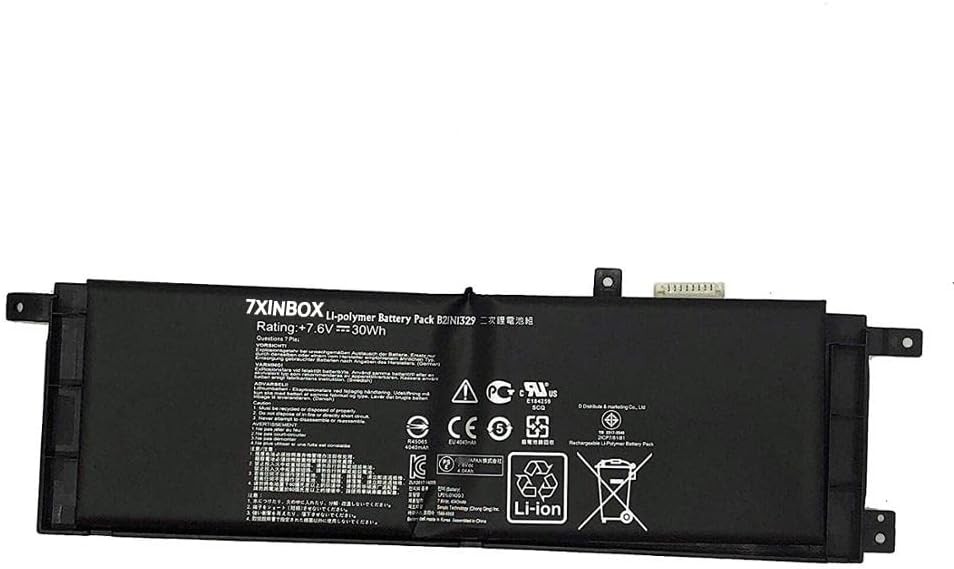 7.6V 30WH B21N1329 0B200 00840000 Laptop Battery Replacement for ASUS X403MA