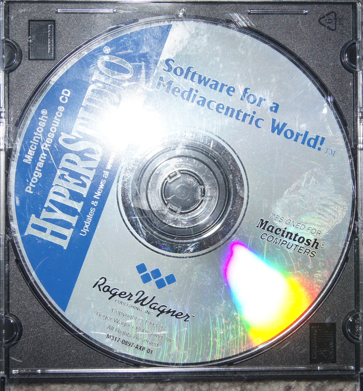 HyperStudio Resource CD: Software for the Mediacentric World MAC