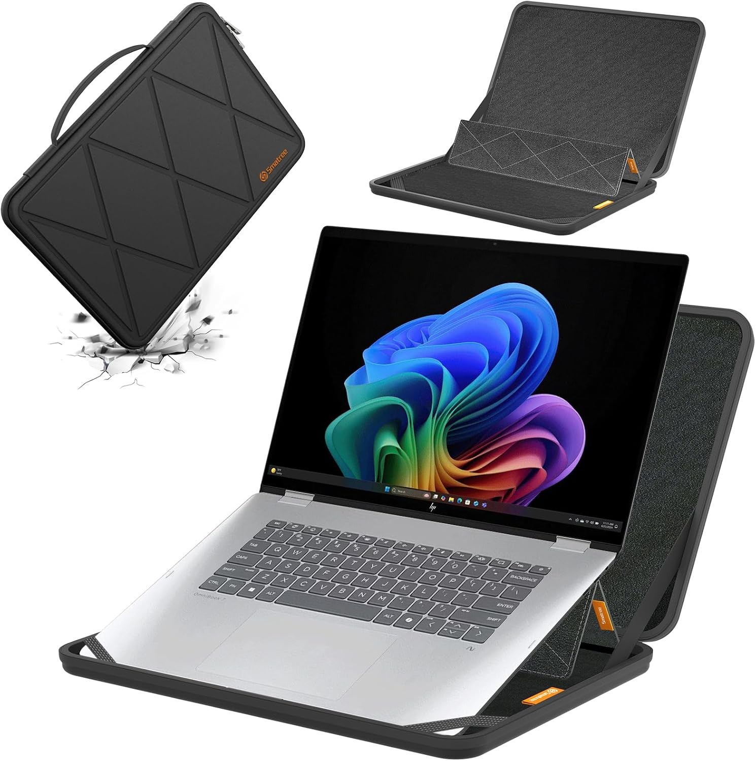 Sleeve for 16 inch HP OmniBook X Flip | Hard Protective Case with Stand