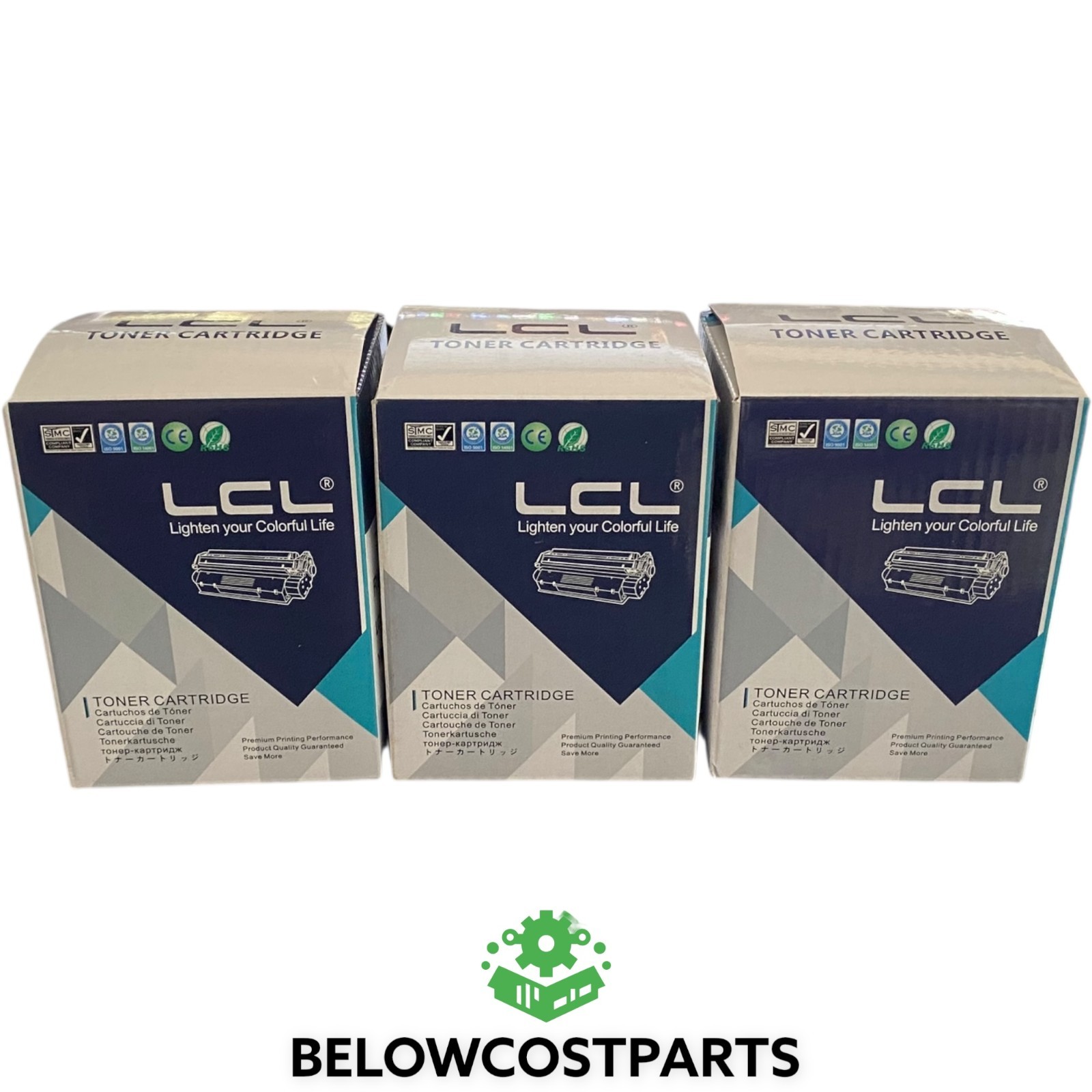 🖨️ LCL 71B10 Toner Set Cyan Magenta Yellow 2.3K CS317 CS417 CX517