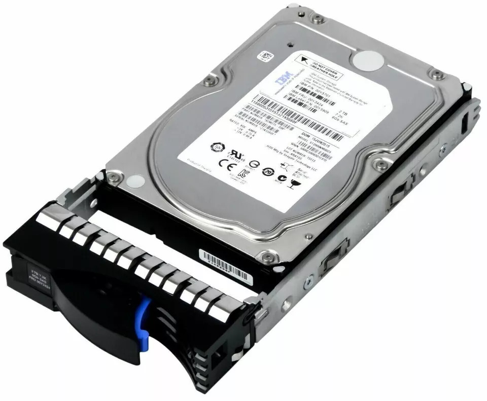 IBM 00Y2471 00Y2424 2T 7.2K SAS 3.5" V3500 3700 HDD hard drive