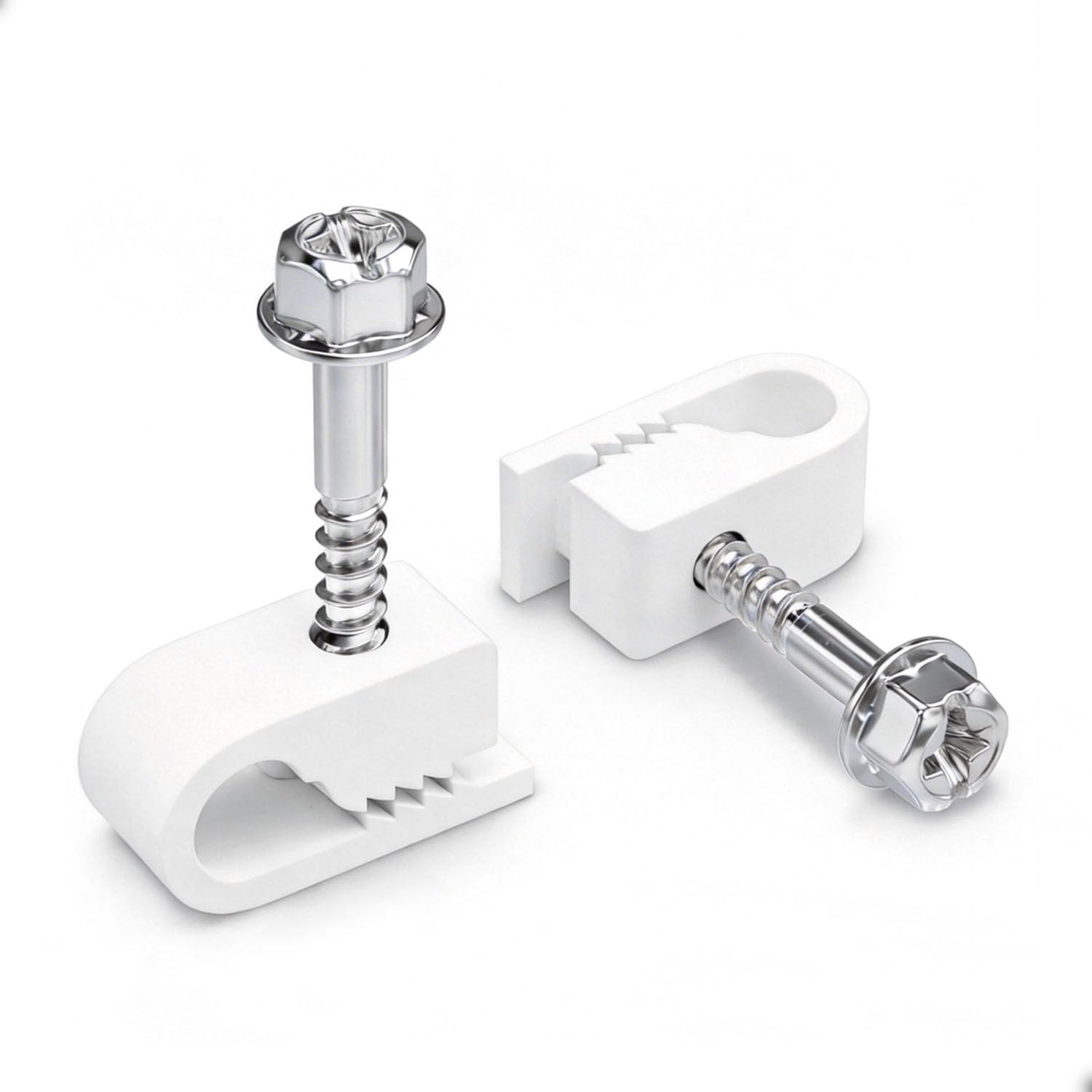 Round Cable Clip with Screws for Starlink Ethernet Cable, Wire Clip, Cord Clips