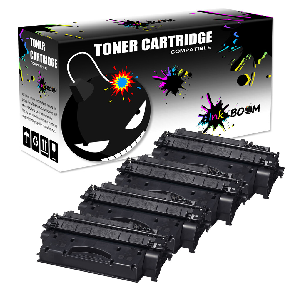 4 Black Toner Cartridge for CRG119 119II MF5870dn LBP6300dn LBP6650dn