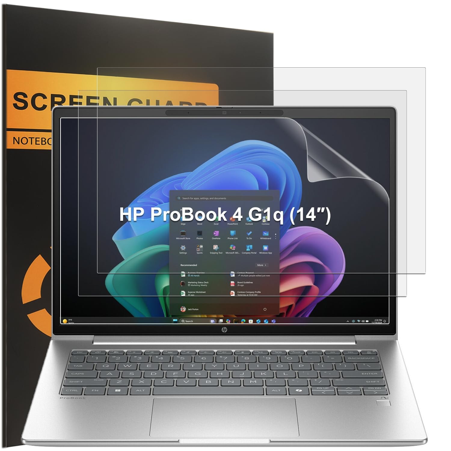 KEANBOLL 3-Pack Anti Glare (Matte) Screen Protector for HP OmniBook 3 14" (14...