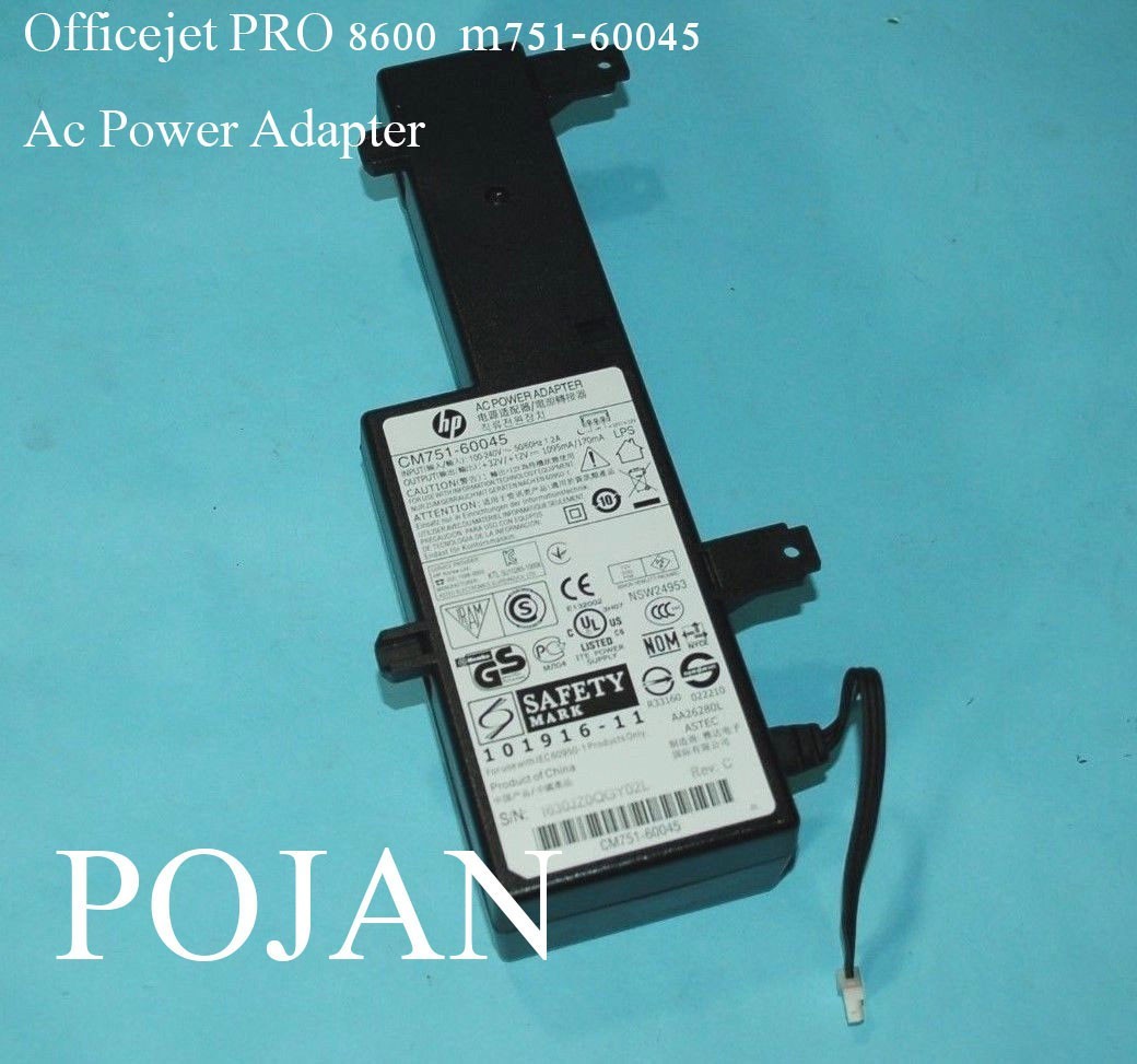 CM751-60045 CM751-60190 fit for HP Officejet Pro 8100 8600 Power Supply Adapter