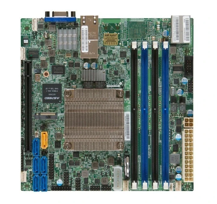 Supermicro X10SDV-4C-TLN2F motherboard DDR4 128G VGA Mini-ITX