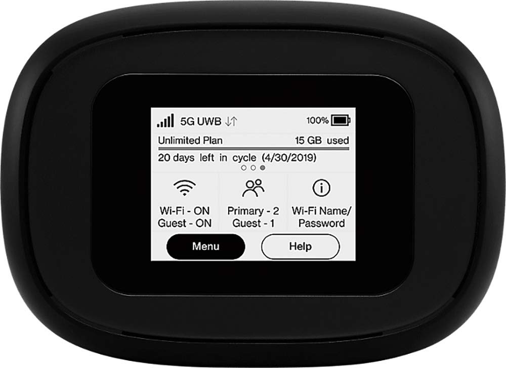 Inseego Verizon 5G and 4G LTE MiFi M1000 Hotspot | Connect up to 15 WiFi Devi...