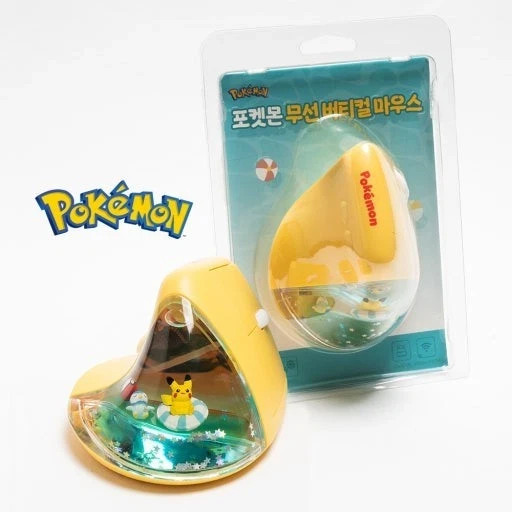 NEW POKEMON Vertical Figure Wireless Mouse 2.4GHz Bluetooth Official FAST&SAFE