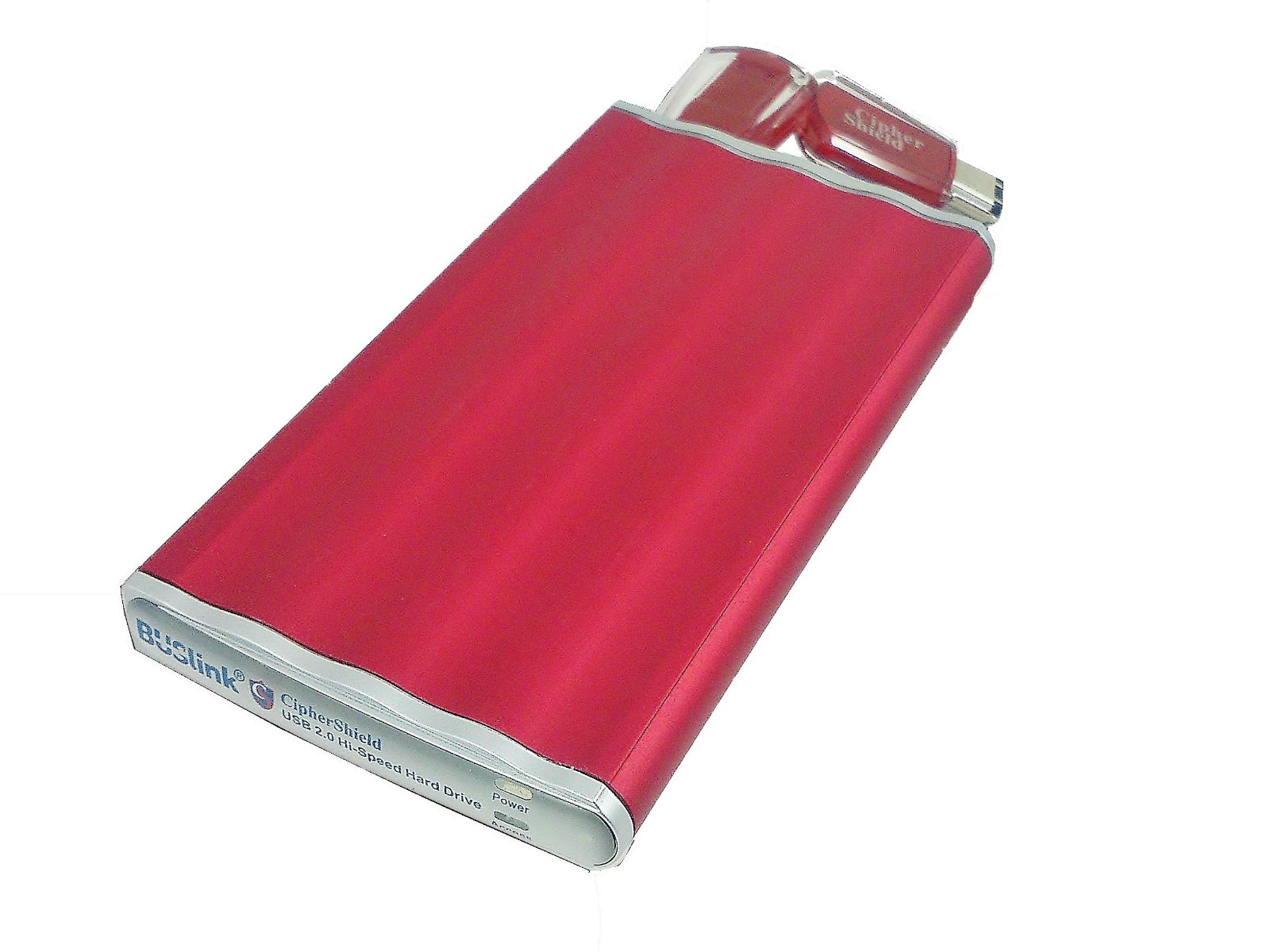2TB CipherShield NIST HIPAA AES 128-Bit Hardware Encrption USB 2.0 External HDD