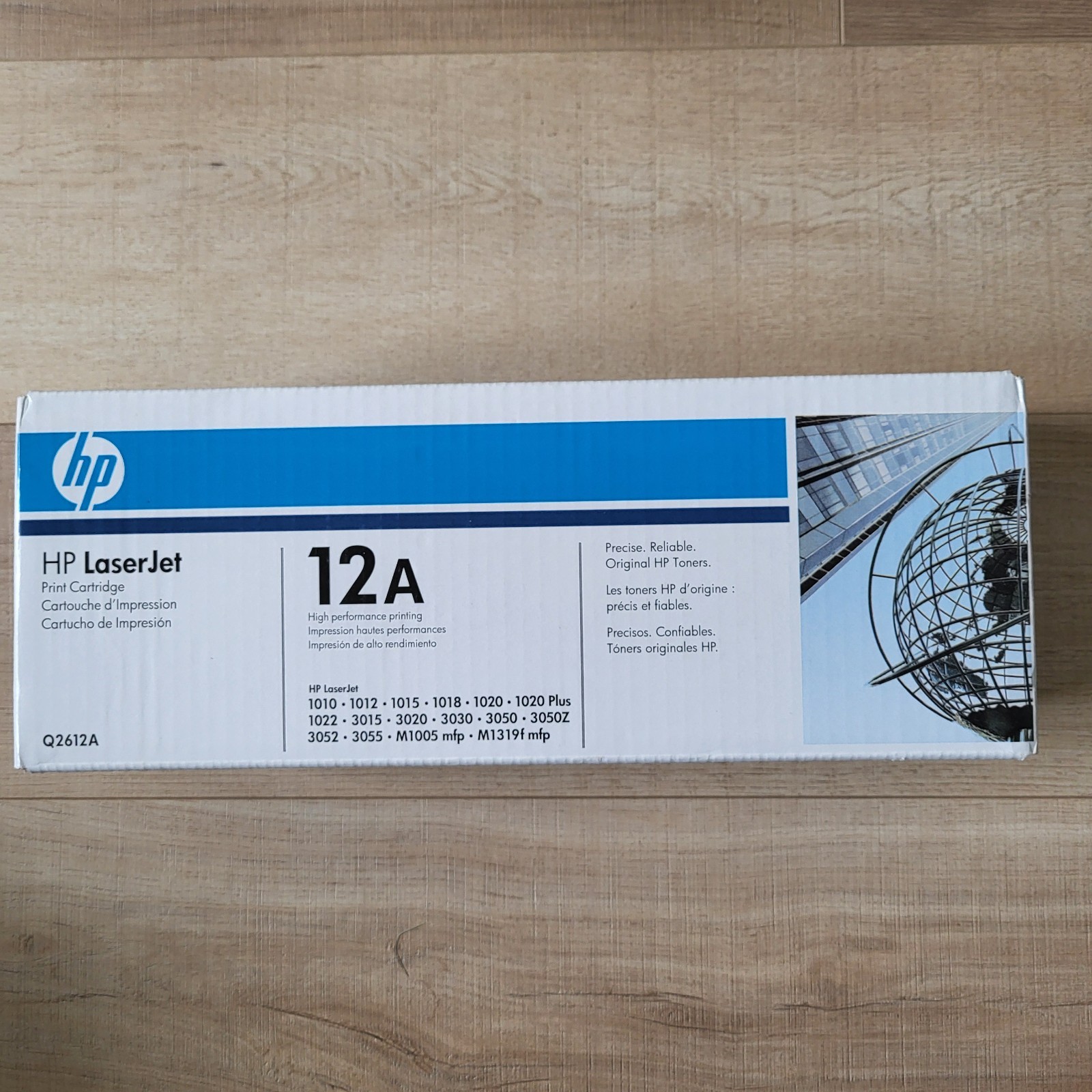 HP 12A Black Genuine LaserJet Toner Cartridge Q2612A New Factory Sealed