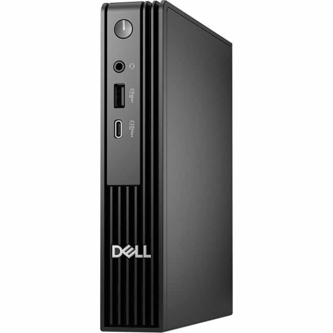 Dell Pro Micro QCM1250 PC i5-14500T 1.7GHz 8GB DDR5 512GB SSD Black Very Good