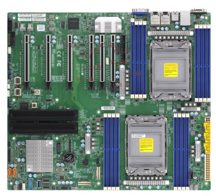 Supermicro X12DPG-QT6 LGA4189 ICE LAKE series 4GPU motherboard dual 10 Gigabit