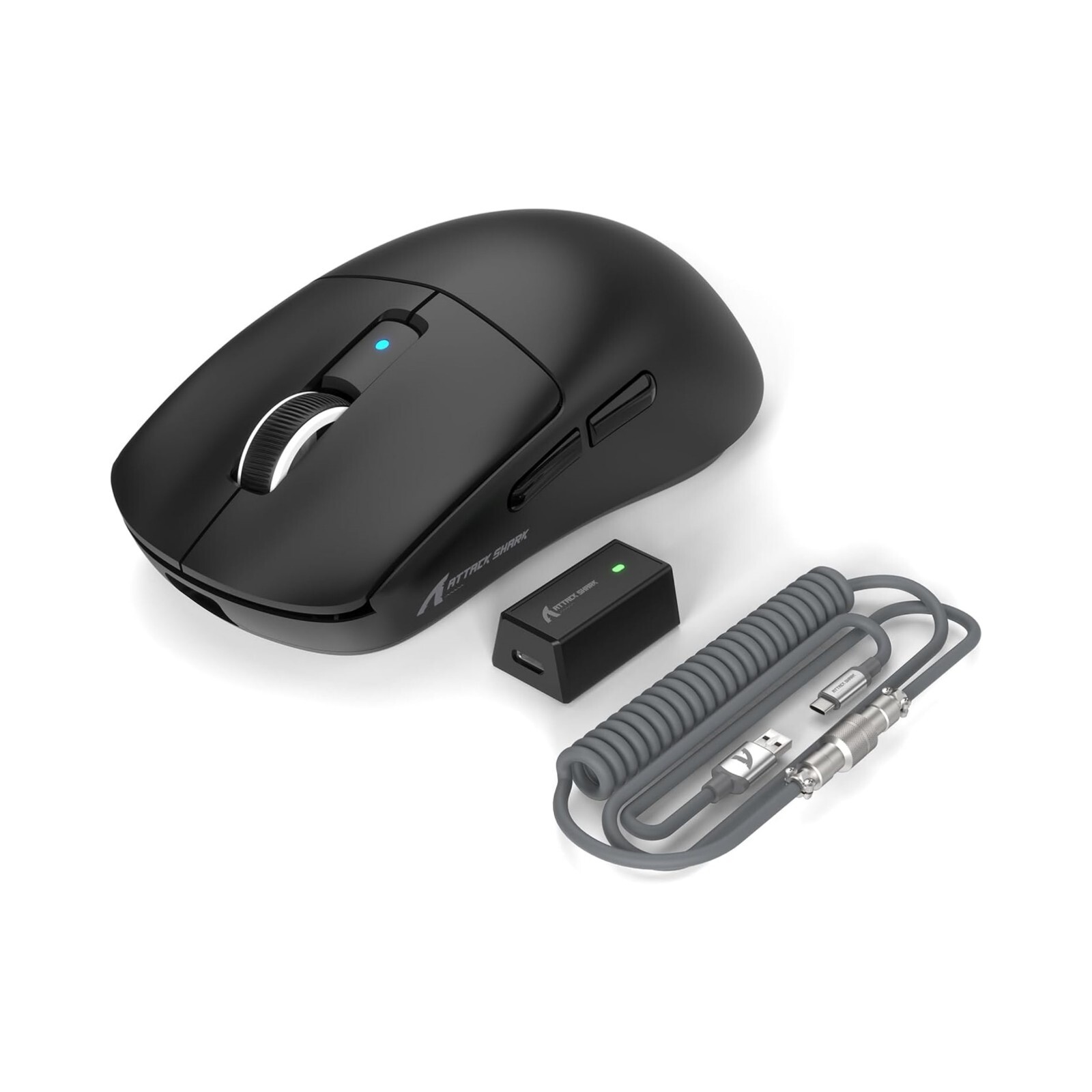 ATTACK SHARK R6PRO PixArt PAW3950MAX，39g Superlight Wireless Gaming Mouse
