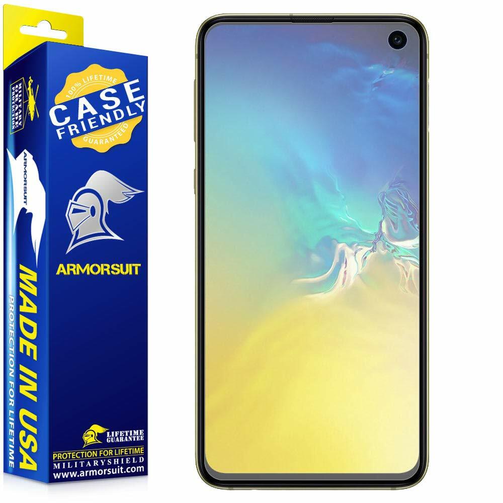 [2-Pack] ArmorSuit Samsung Galaxy S10e Matte Case Friendly Screen Protector
