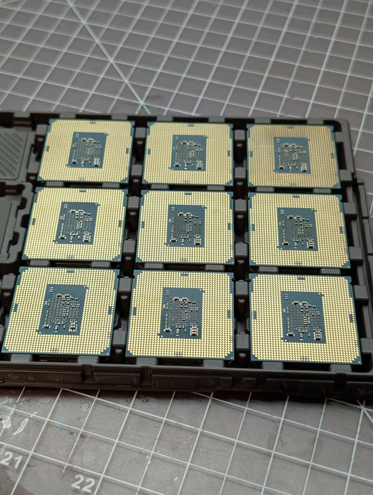 *Lot of 9* Intel Core i3 Mixed Lot - 4x i3-6100 5x i3-6100T 6th Gen 1151