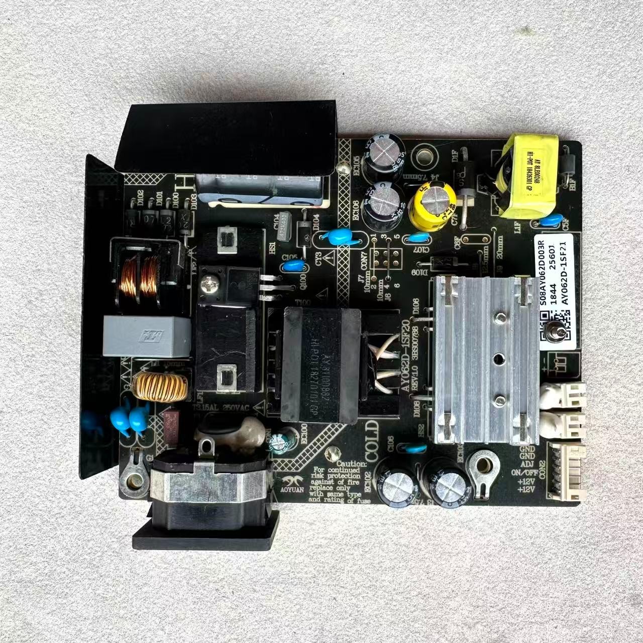 ViewSonic VX2780-2K-hd Power Supply Board AY062D-1SF21 AY062D-1SF20
