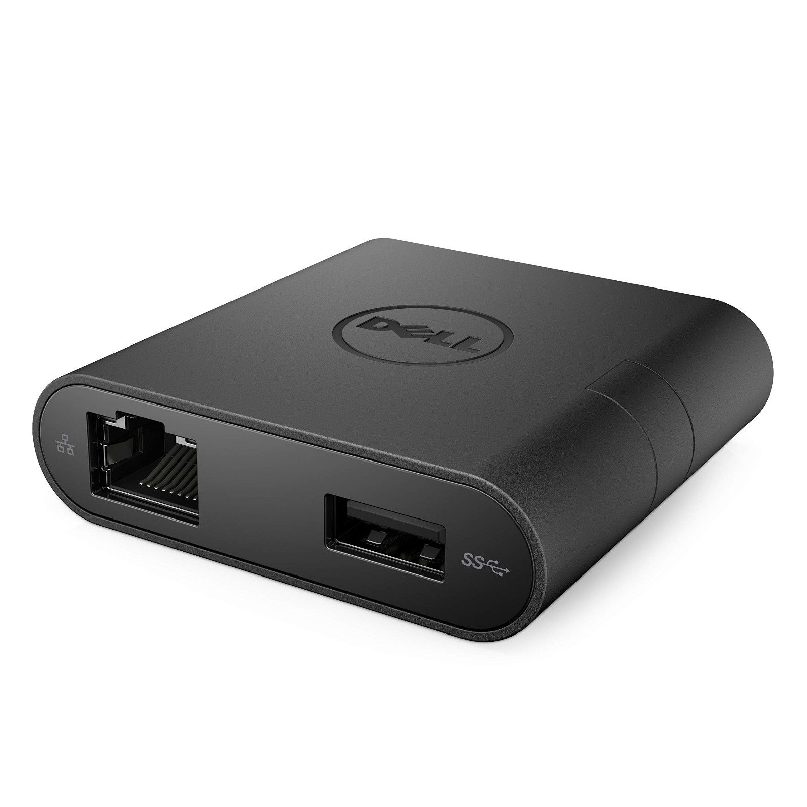 Genuine Dell DA200 4-in-1 USB-C Adapter Hub HDMI VGA Ethernet USB 3.0 Black