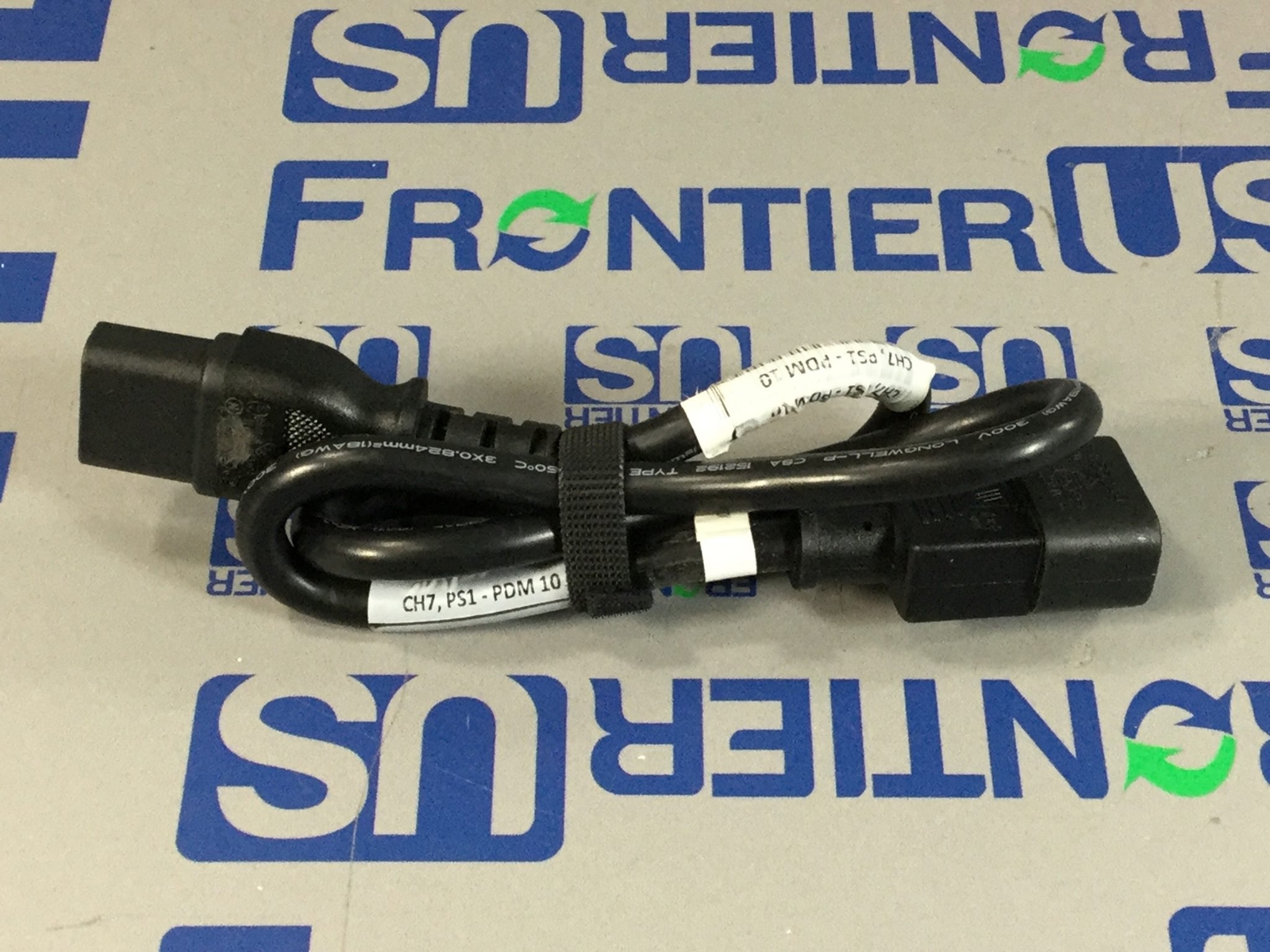 HPE 2ft Black Power Cord 10A-125V - C-14 to C-13  EVA 142263-008