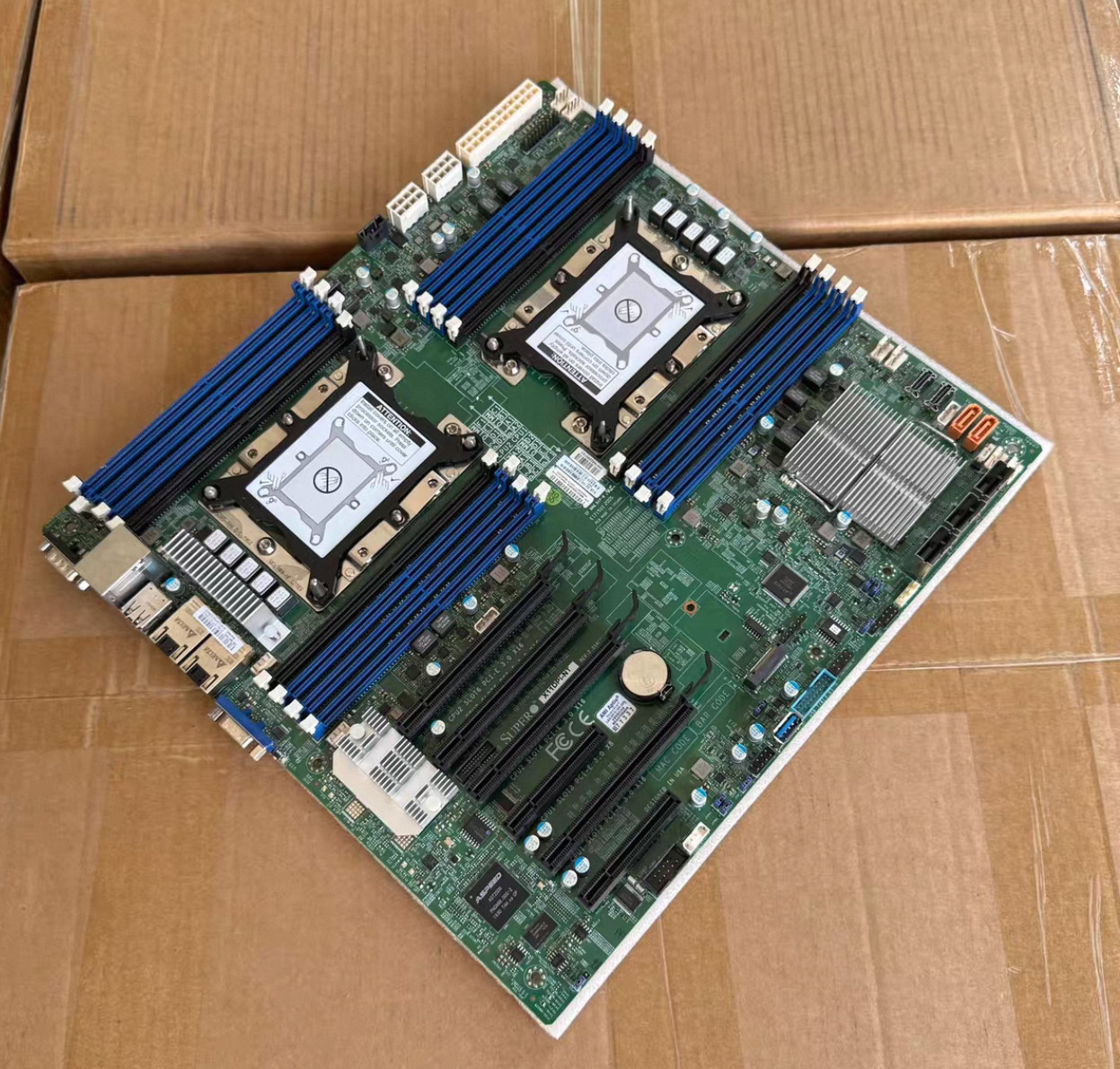 Supermicro X11DPi-N Intel C622 E-ATX Dual LGA-3647 Motherboard System Board-