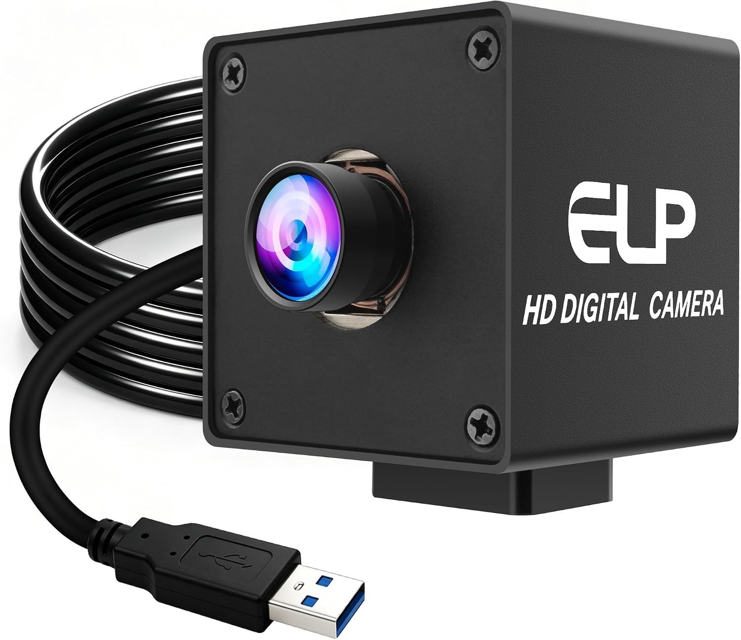 ELP 4K 60FPS USB3.0 Auto Focus Camera for PC Wide Angle High Speed Webcam