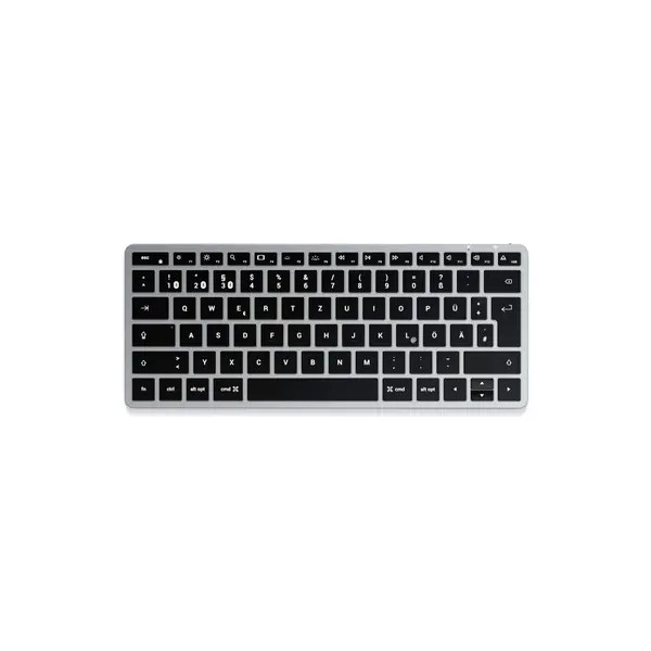 Satechi ST-BTSX1M-DE Slim X1 Mini Bluetooth® German Keyboard, QWERTZ Anthracite